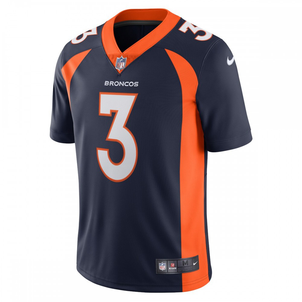Russell Wilson Denver Broncos Nike Alternate Vapor Limited Jersey - Navy-Profan Arena